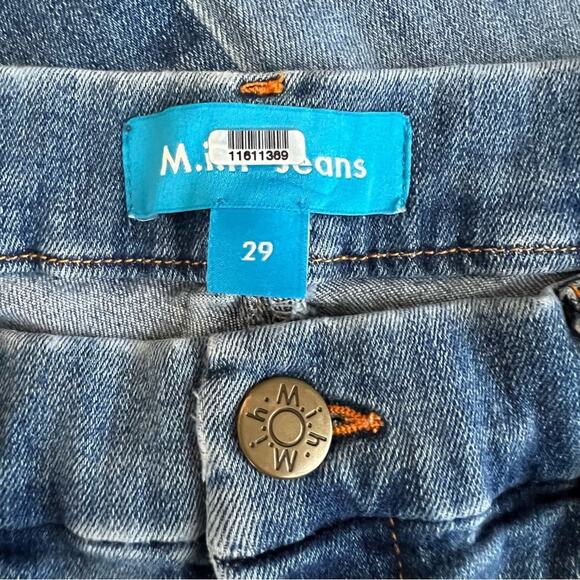 M.i.h Jeans Women’s Marrakesh Cropped Kick Flare Two Tone Sonia Jeans Size 29 - Picture 4 of 15